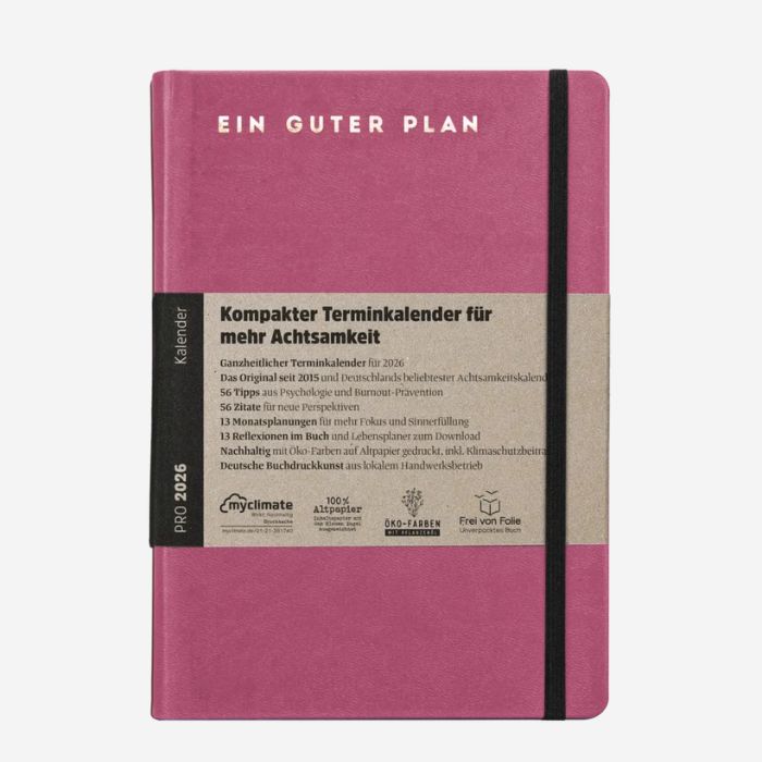Ein guter Plan Pro 2026 - datierter Kalender