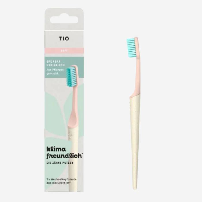 TIO BRUSH Zahnbürste – verschied. Varianten, Bürstenkopf auswechselbar