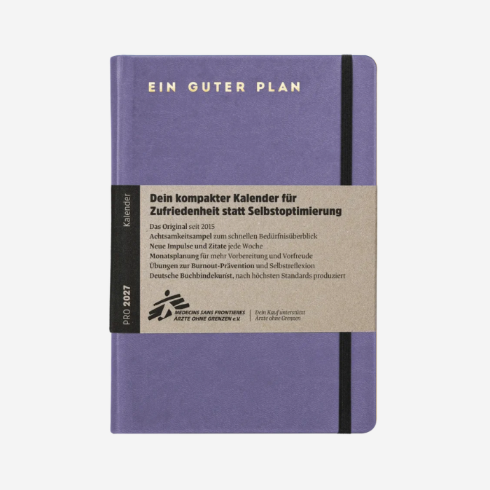 Ein guter Plan Pro 2027 - datierter Kalender