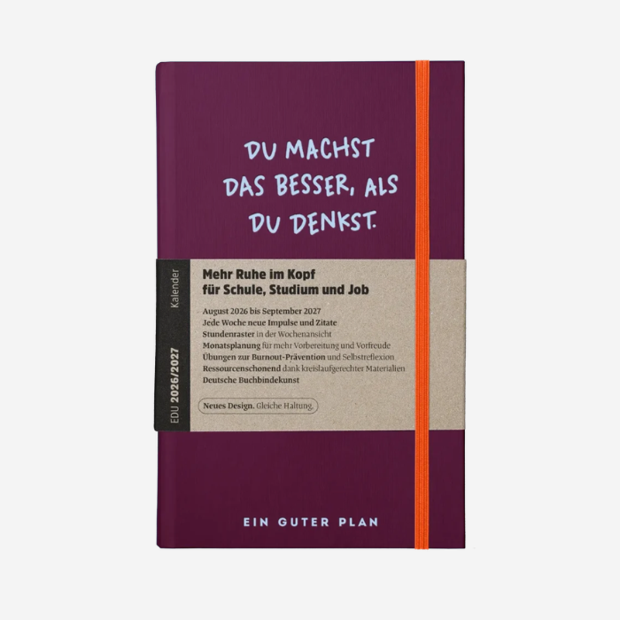 Ein guter Plan 20026/2027 EDU