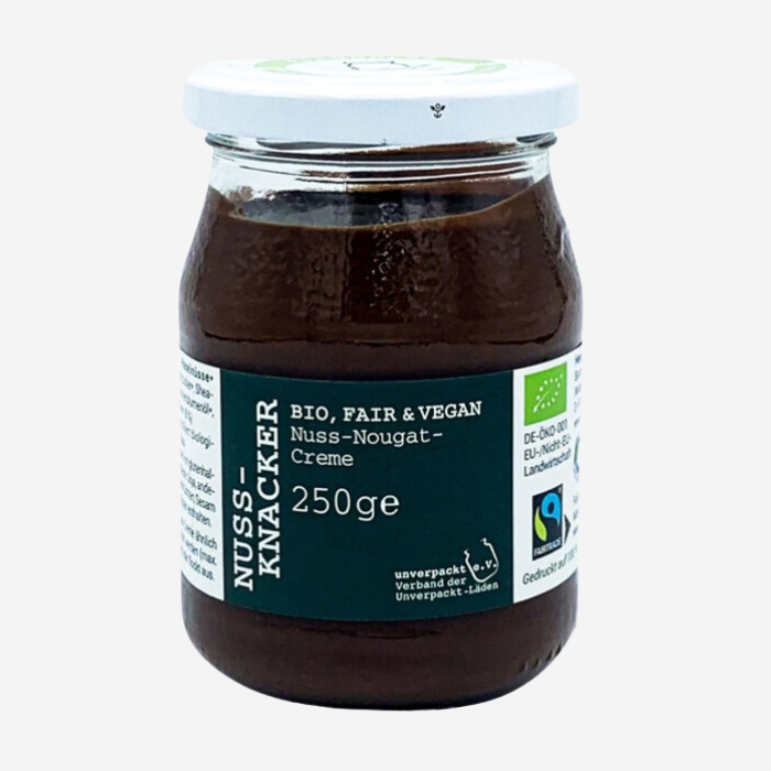 Bio Nuss-Nougat-Creme 250g im Pfandglas