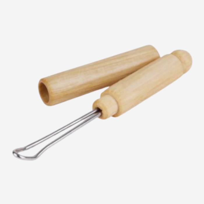 Ohrenreiniger aus Holz und Edelstahl