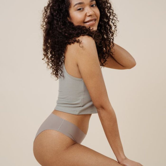 Menstrual briefs NELLIE SEAMLESS briefs taupe 