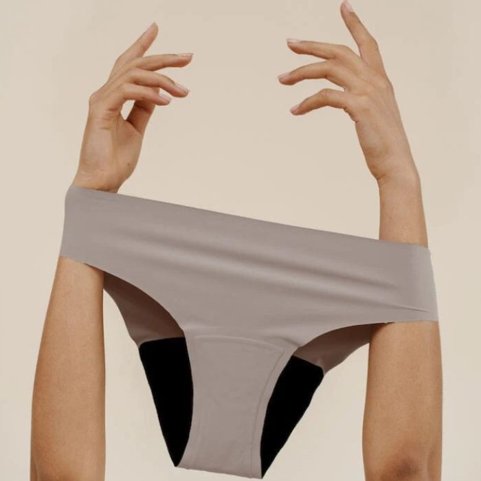 Menstruations-Slip NELLIE SEAMLESS Slip taupe