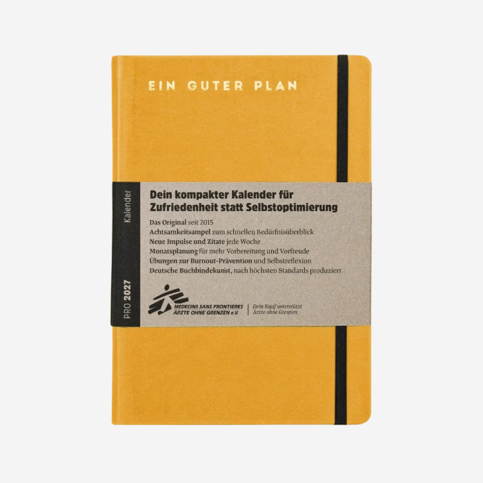 Ein guter Plan Pro 2027 - datierter Kalender