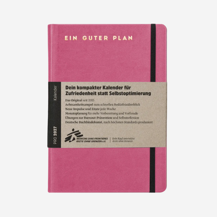Ein guter Plan Pro 2027 - datierter Kalender