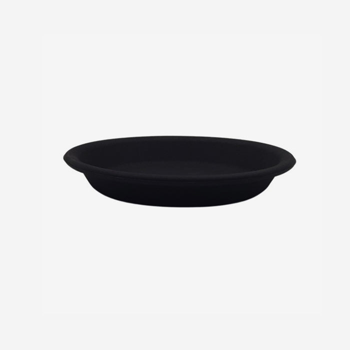 Plant and cultivation pots made of natural rubber, optionally with saucer